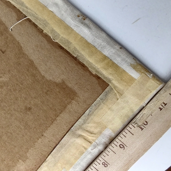 Vintage 1960s Handmade Cross Stitch Sampler 12” X 14” Completed NO FRAME - Picture 10 of 10